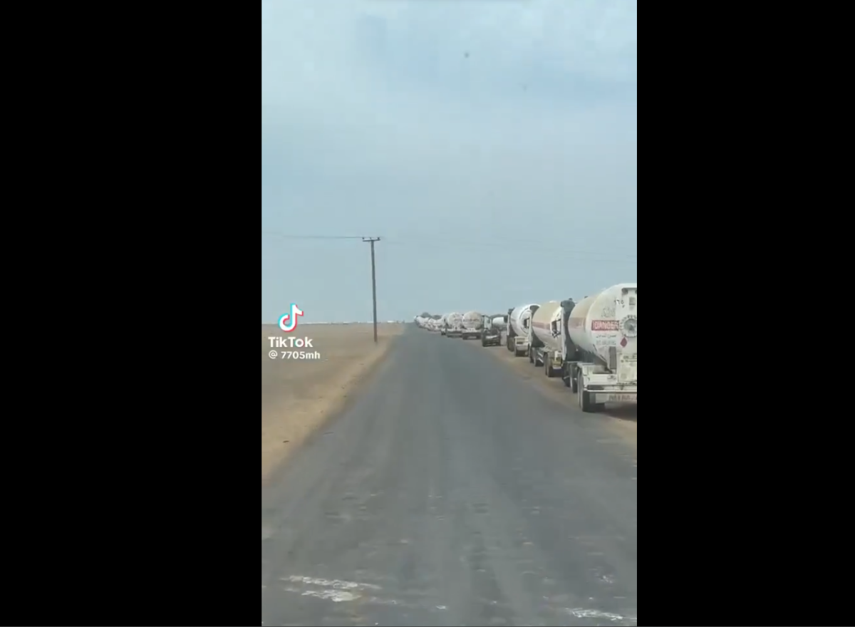 مقطع من الحديدة وليس لتهريب الغاز من مأرب