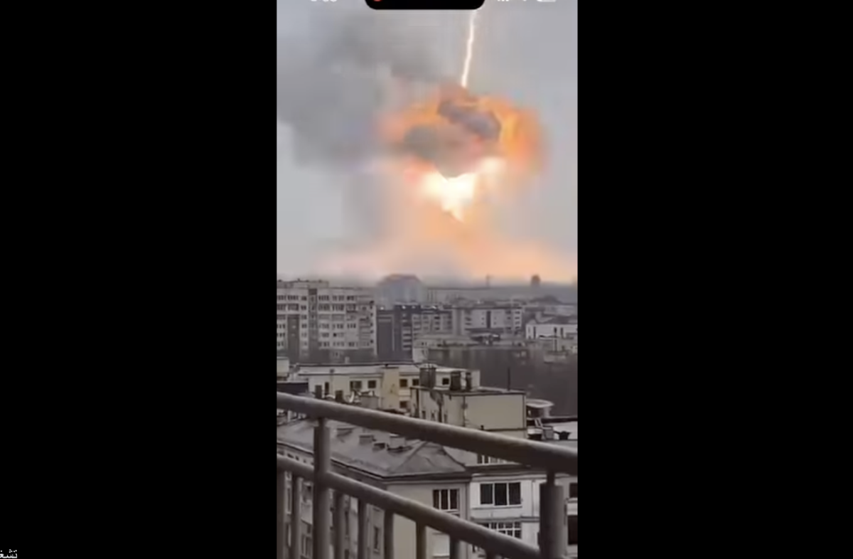 مقطع مولد بالذكاء الاصطناعي وليس لهجوم إسرائيلي على منشأة نووية غي إيران